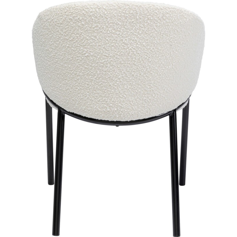 Chaise a. acc. Boulevard blanc