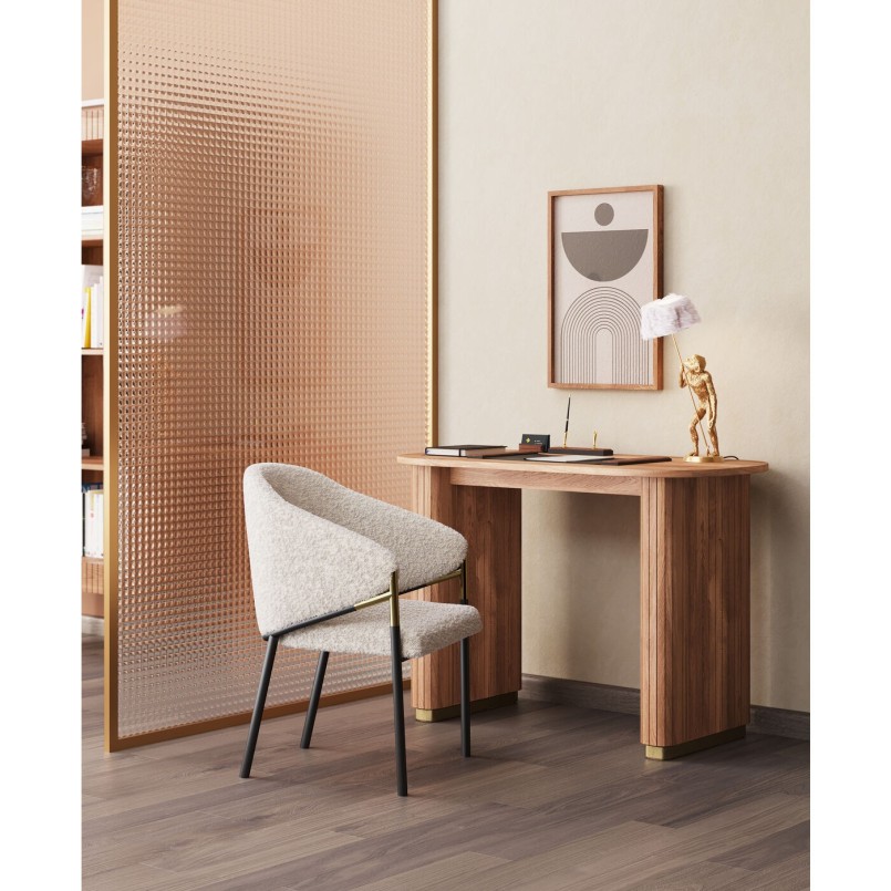 Chaise a. acc. Boulevard blanc