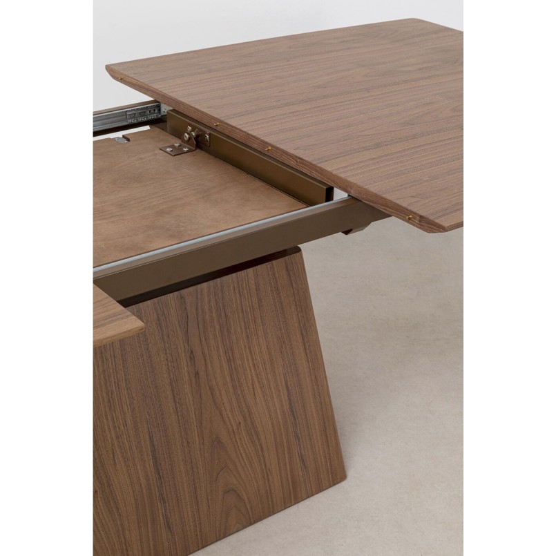 Table à rallonges Benvenuto noyer 200(