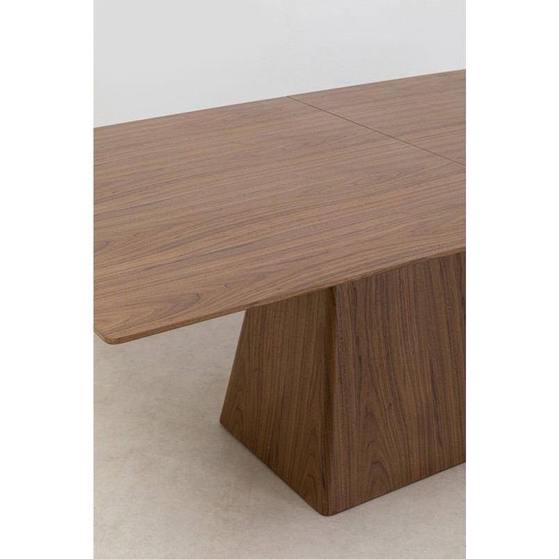Table à rallonges Benvenuto noyer 200(