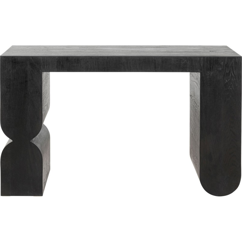 Console Curve noir 120x76cm