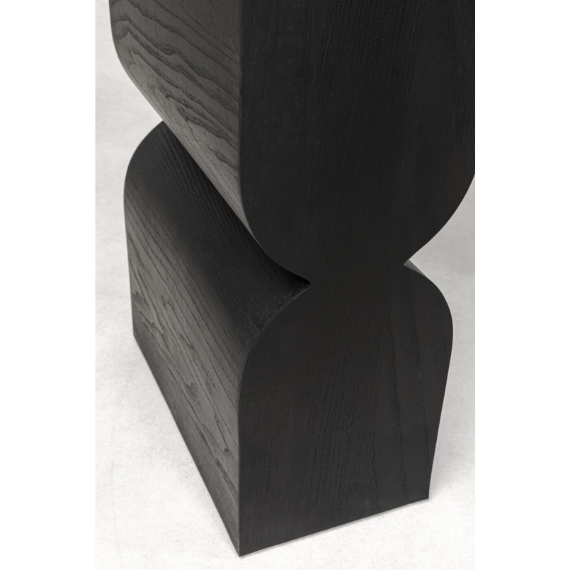 Console Curve noir 120x76cm