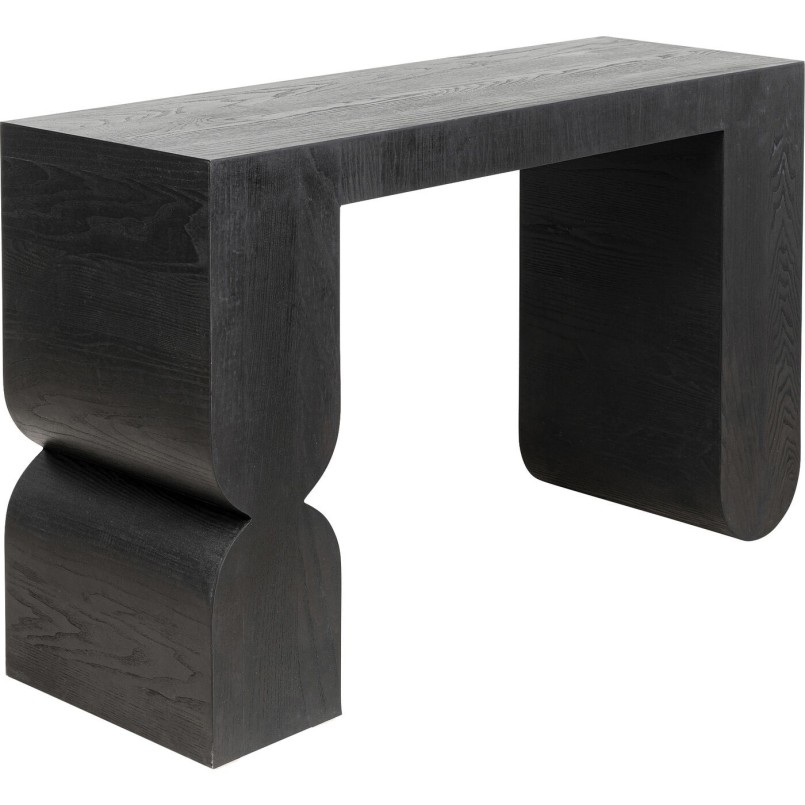 Console Curve noir 120x76cm