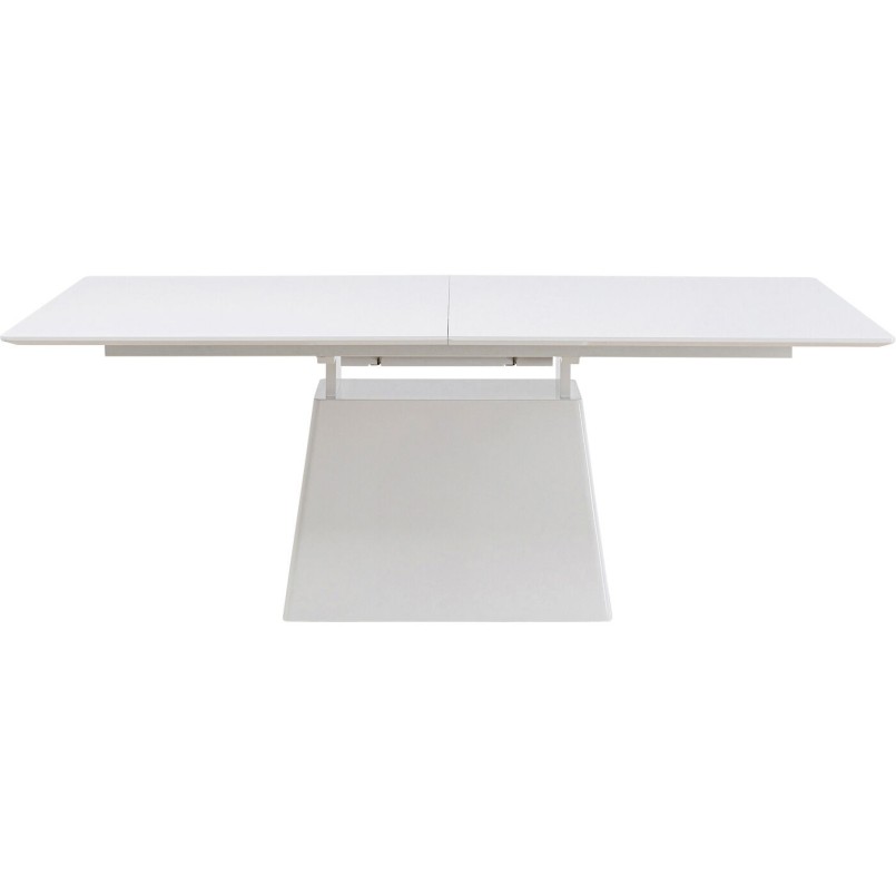 Table à rallonges Benvenuto blanc 200(50)x110cm