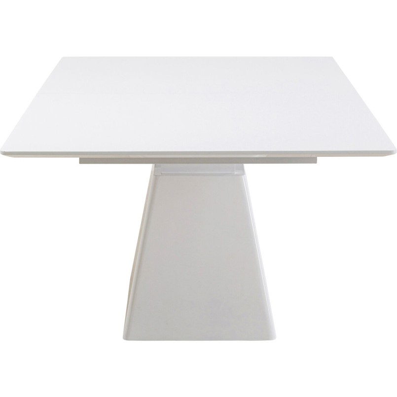 Table à rallonges Benvenuto blanc 200(50)x110cm