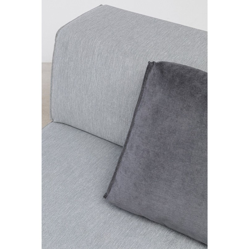 Infinity Ottomane Semi Elements Grey Left Kare Design