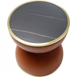 Side Table Endless Vegas orange 47cm Kare Design