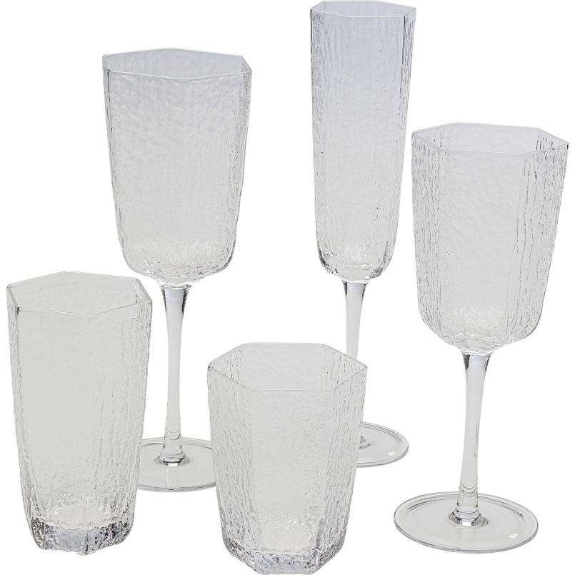 Verre à eau Cascata clair