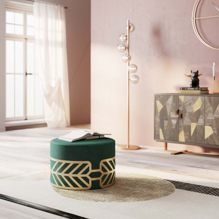 Vloerlamp Scala Balls 160cm gold Kare Design