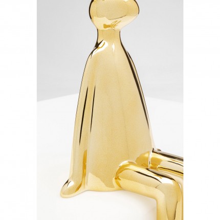 Woonaccessoires konijn goud zittend Kare Design