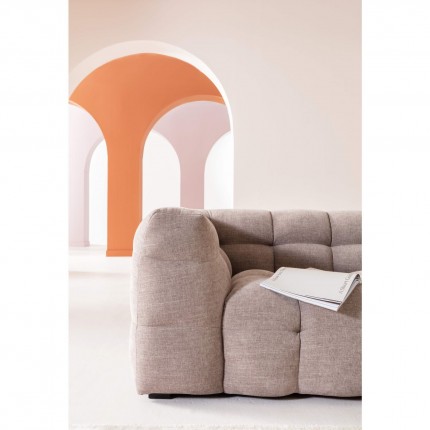 Sofa Salamanca 3-Zits bruin Kare Design