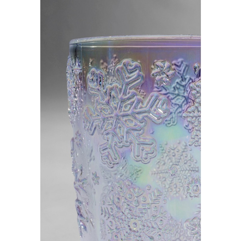 Verre à eau Ice Flowers colore