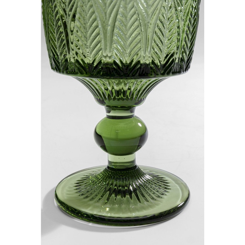 Verre à vin Fogli vert