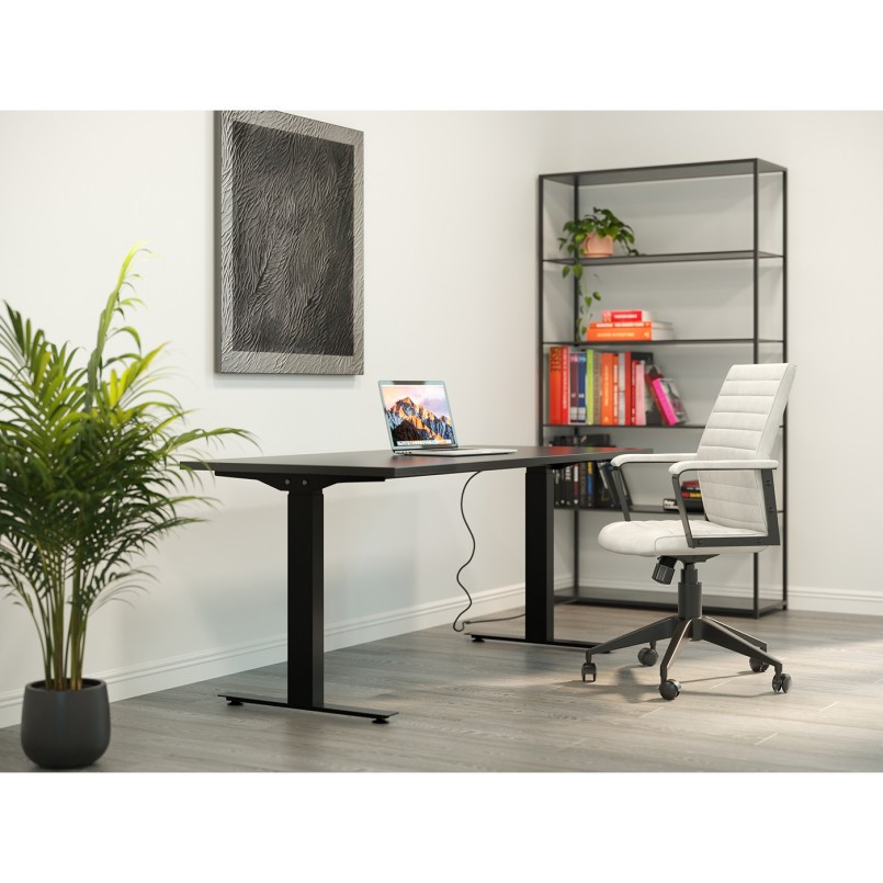 Black steel desk - Smart - Kare Design