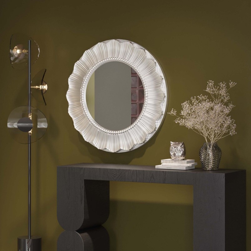 Black wooden console - Curve - Kare Design