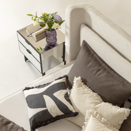 Nightstand Soran black Kare Design