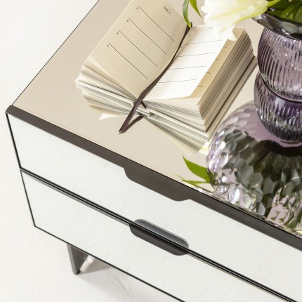 Nightstand Soran black Kare Design