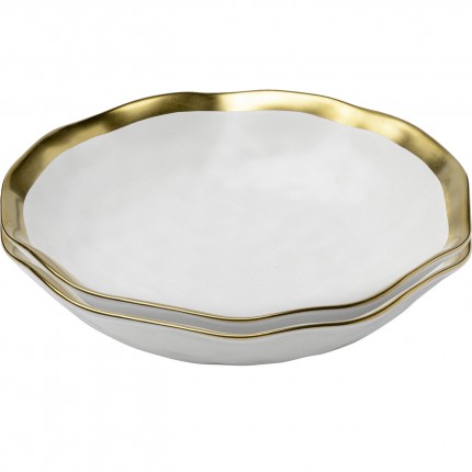Plate Deep Bell Ø20cm (2/set) Kare Design Plate Deep Bell Ø20cm (2/set) Kare Design
