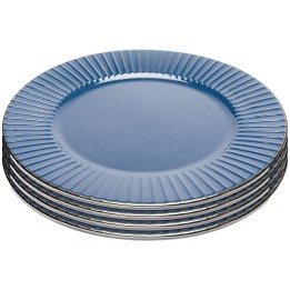 Blue ceramic plates -Muse -Kare Design