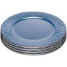 Blauwe keramische borden -Muse -Kare Design