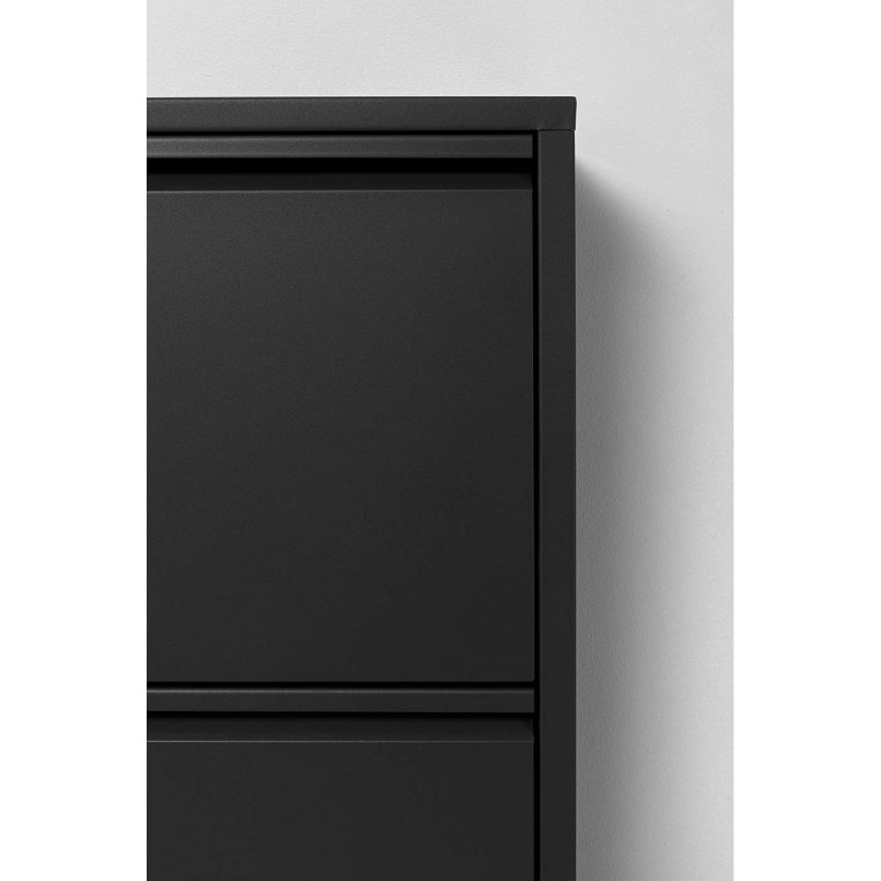 Shoe Container Caruso black 5 drawers Kare Design