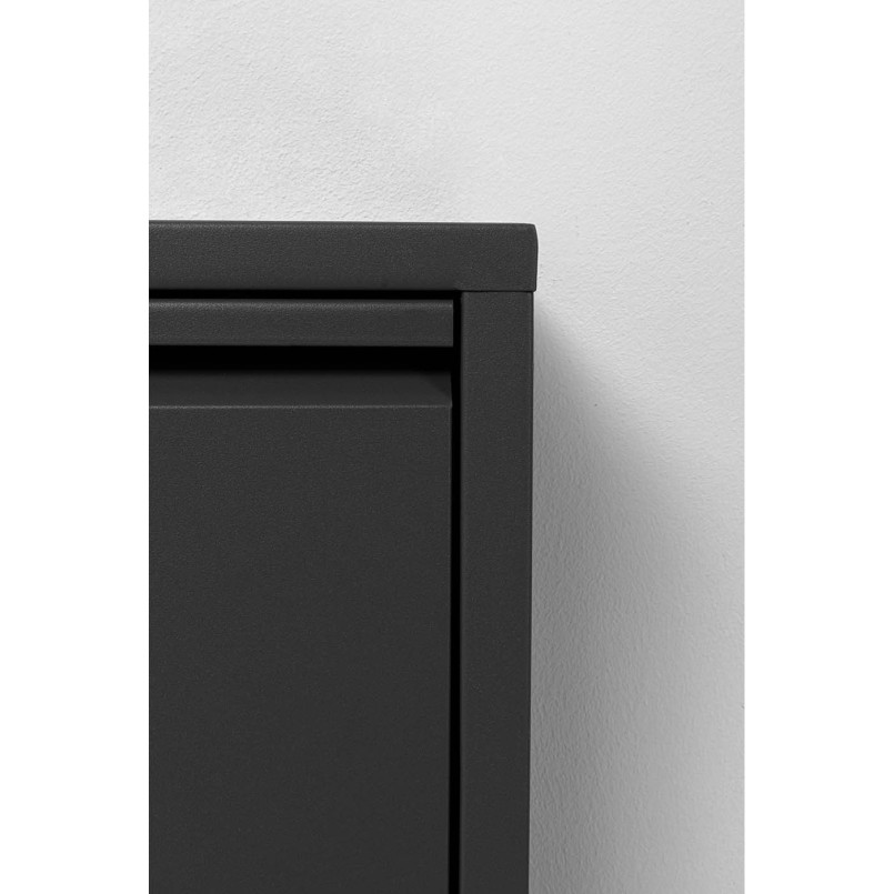 Shoe Container Caruso black 3 drawers Kare Design