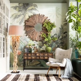 Wooden floor lamp - Scultra - Kare Design