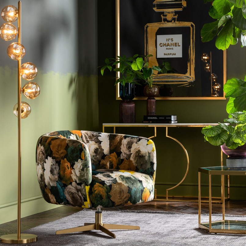 Moderne gouden vloerlamp - Scala Balls - Kare Design