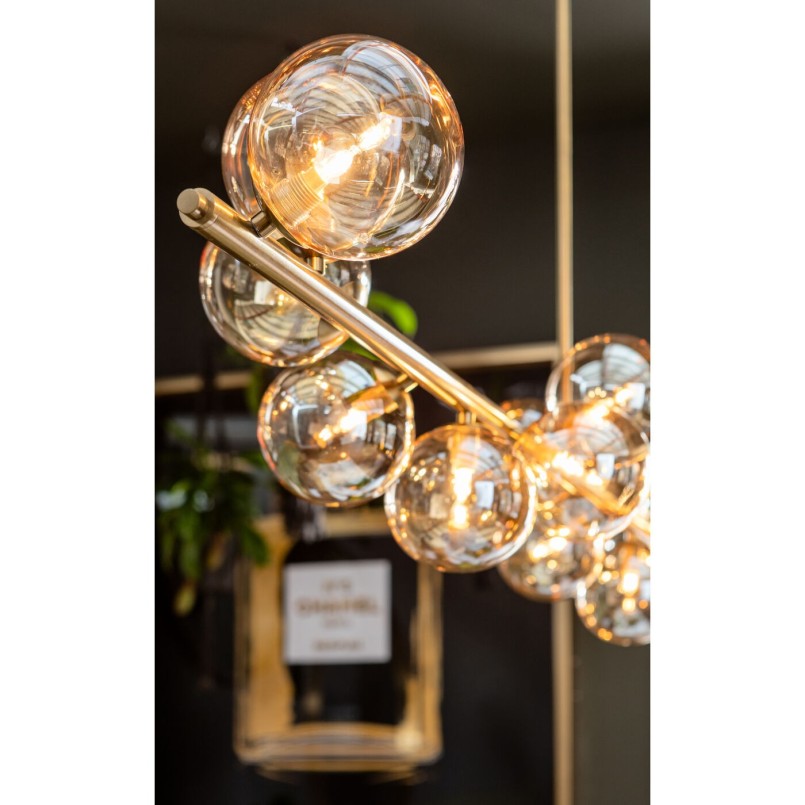 Moderne vergulde hanglamp - Scala Balls - Kare Design