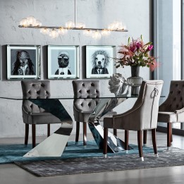 Modern chrome suspension system - Scala Balls - Kare Design