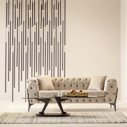Zwart mat stalen ophanging - Living Vegas - Kare Design