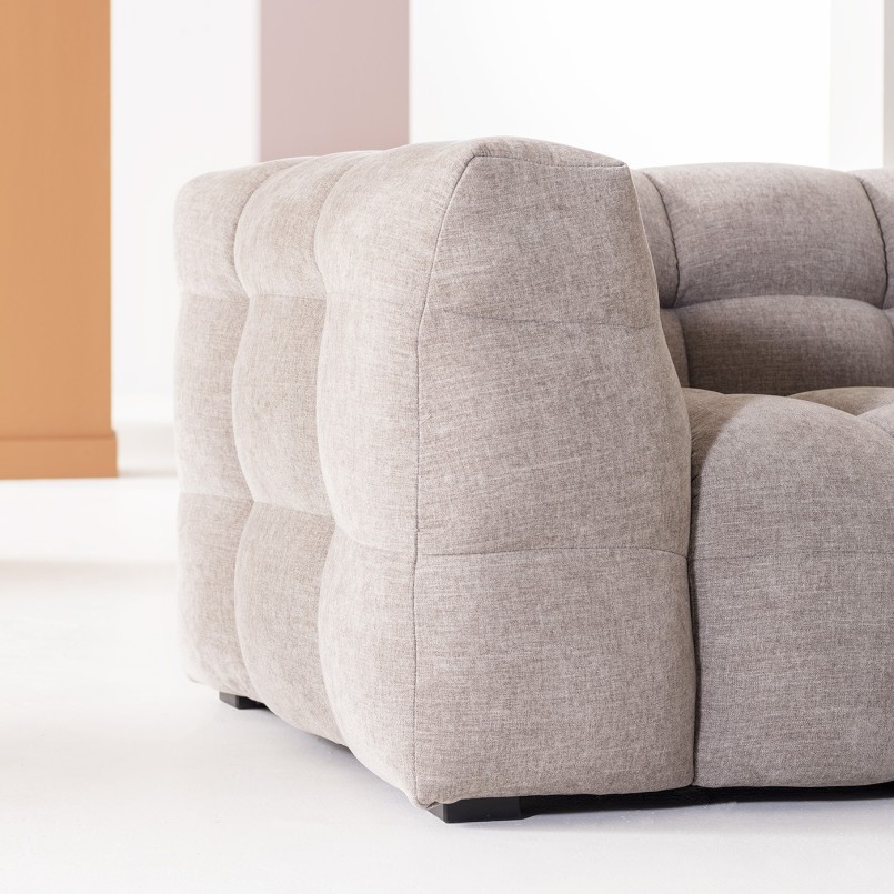 Grey fabric sofa - Salamanca - Kare Design