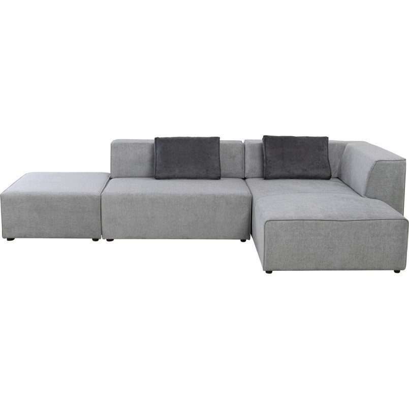 Grey contemporary corner sofa - Infinity - Kare Design