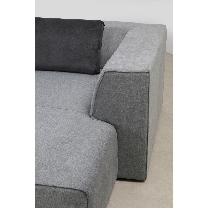 Grey contemporary corner sofa - Infinity - Kare Design