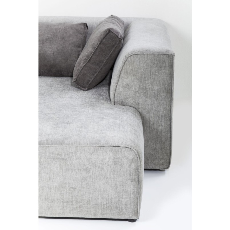 Grey contemporary corner sofa - Infinity - Kare Design