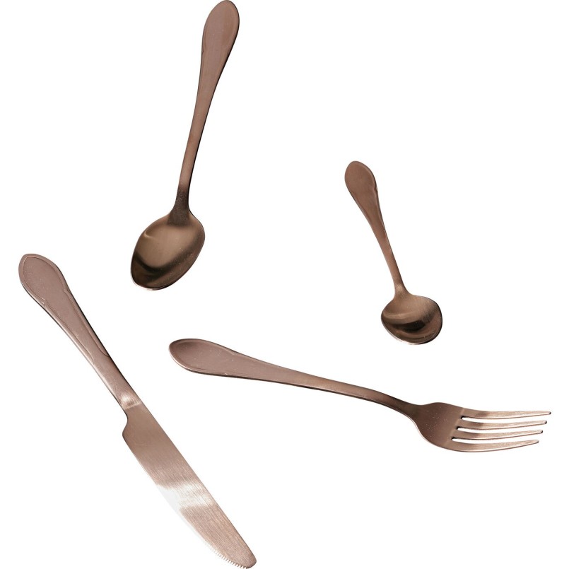 Couverts Cucina cuivre mat (16-pcs.)
