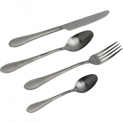 Cutlery Cucina black (16-part) Kare Design Cutlery Cucina black (16-part) Kare Design
