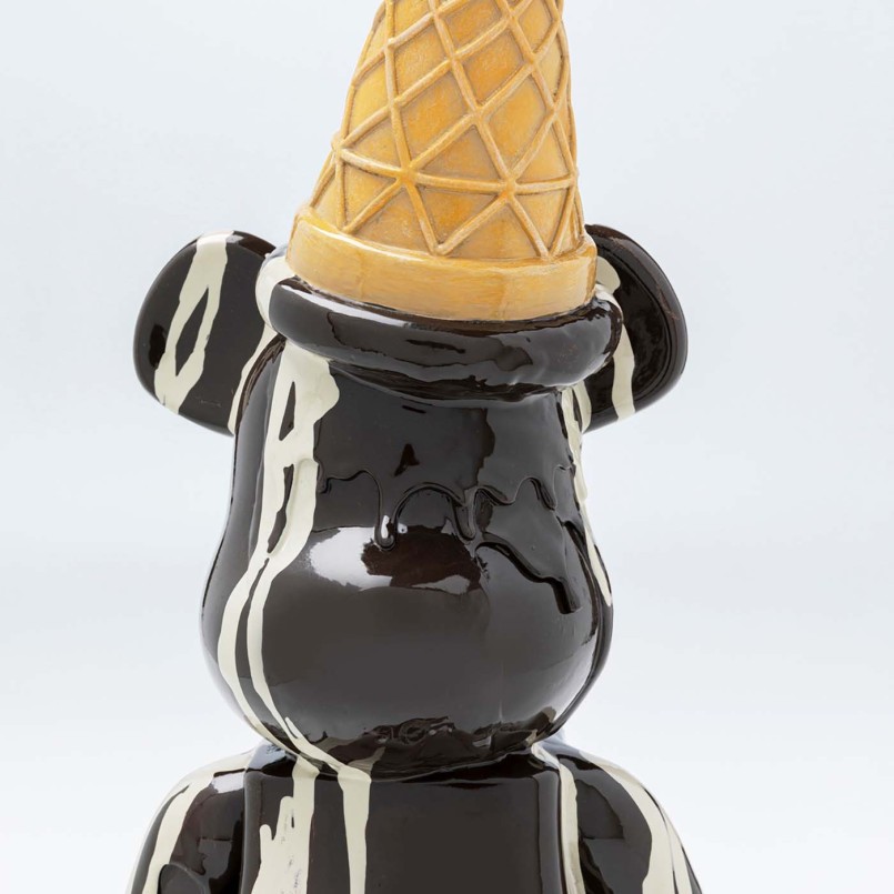 Black ice bear decoration - Kare Design