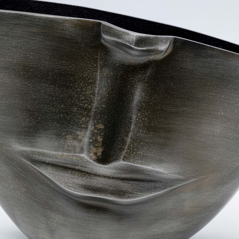 Nose and mouth vase anthracite - Kare Design