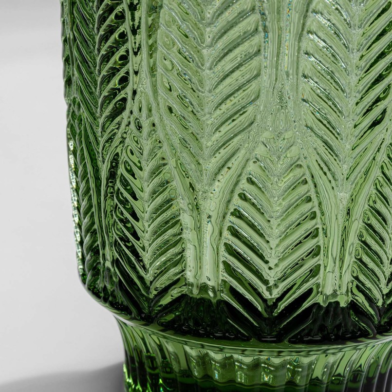 Groene glazen waterglazen - Fogli - Kare Design
