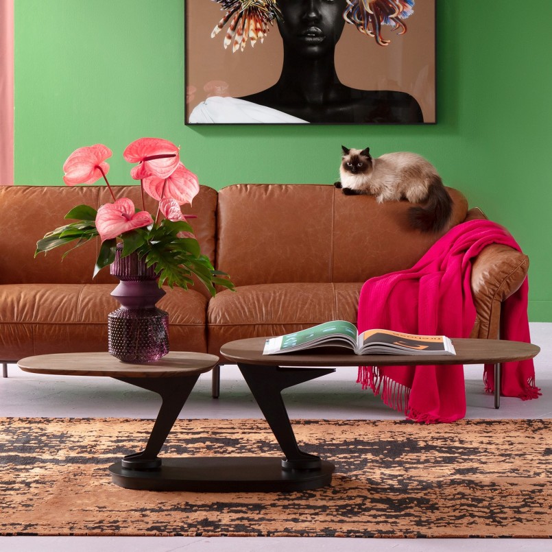 3-zits leren bank - Napa - Kare Design