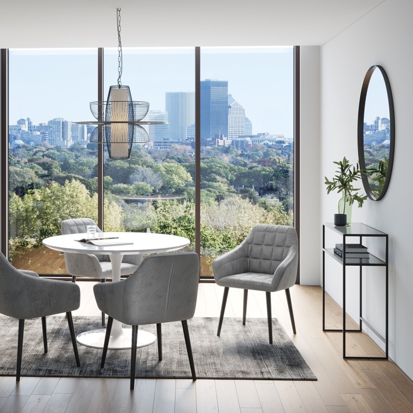 Eigentijdse zwarte console - Loft - Kare Design