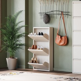 Shoe Container Caruso cream 3 drawers Kare Design