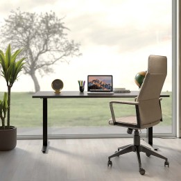 Black steel desk - Smart - Kare Design