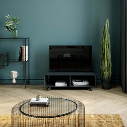 TV-meubel in grijs staal - Lounge - Kare Design