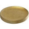 Gold ceramic plates - Diva - Kare Design