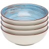 Blue sandstone bowls - Swirl - Kare Design