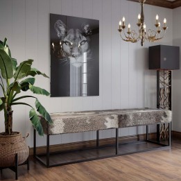 Geitenhuid bankje - Country Life - Kare Design