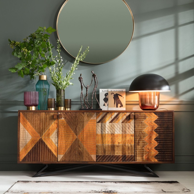 Ethnic wooden sideboard - Tomahawk - Kare Design