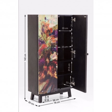 Cabinet flowers Kare Design